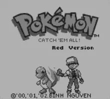 Image n° 1 - screenshots  : Pocket Monsters - Red Version (V1.0)